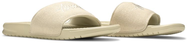 Stussy x Nike Benassi Fossil Stone