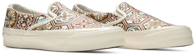 KITH x Classic Slip On Brown Moroccan Pattern