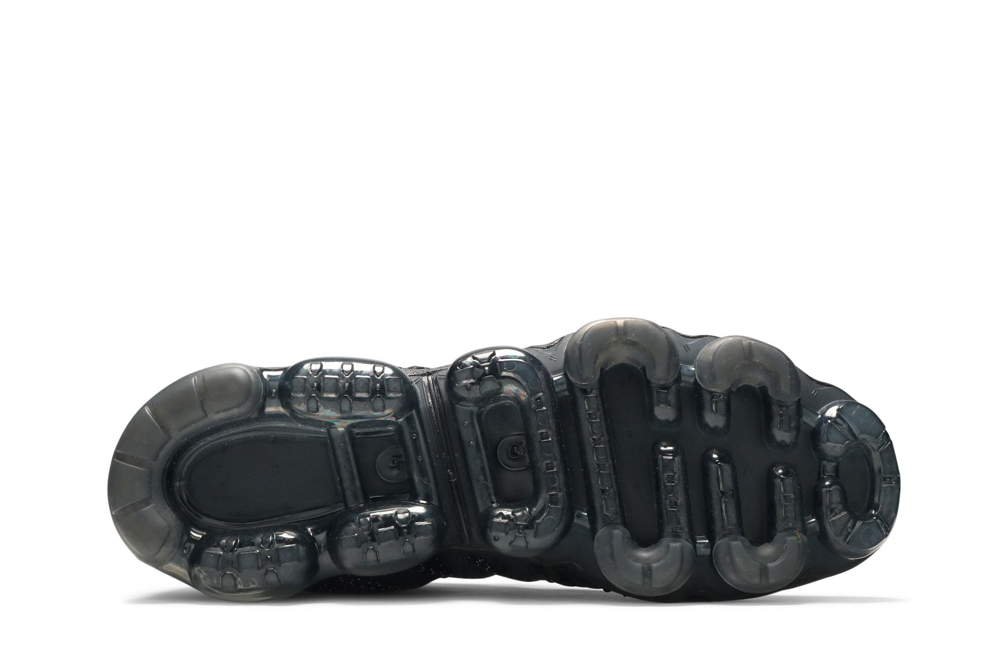 nike air vapormax run utility black reflect silver men running shoes