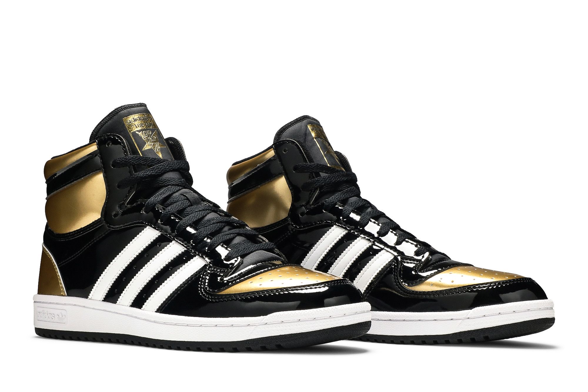 Buy Top Ten RB Black Gold Patent FX7873 GOAT UK