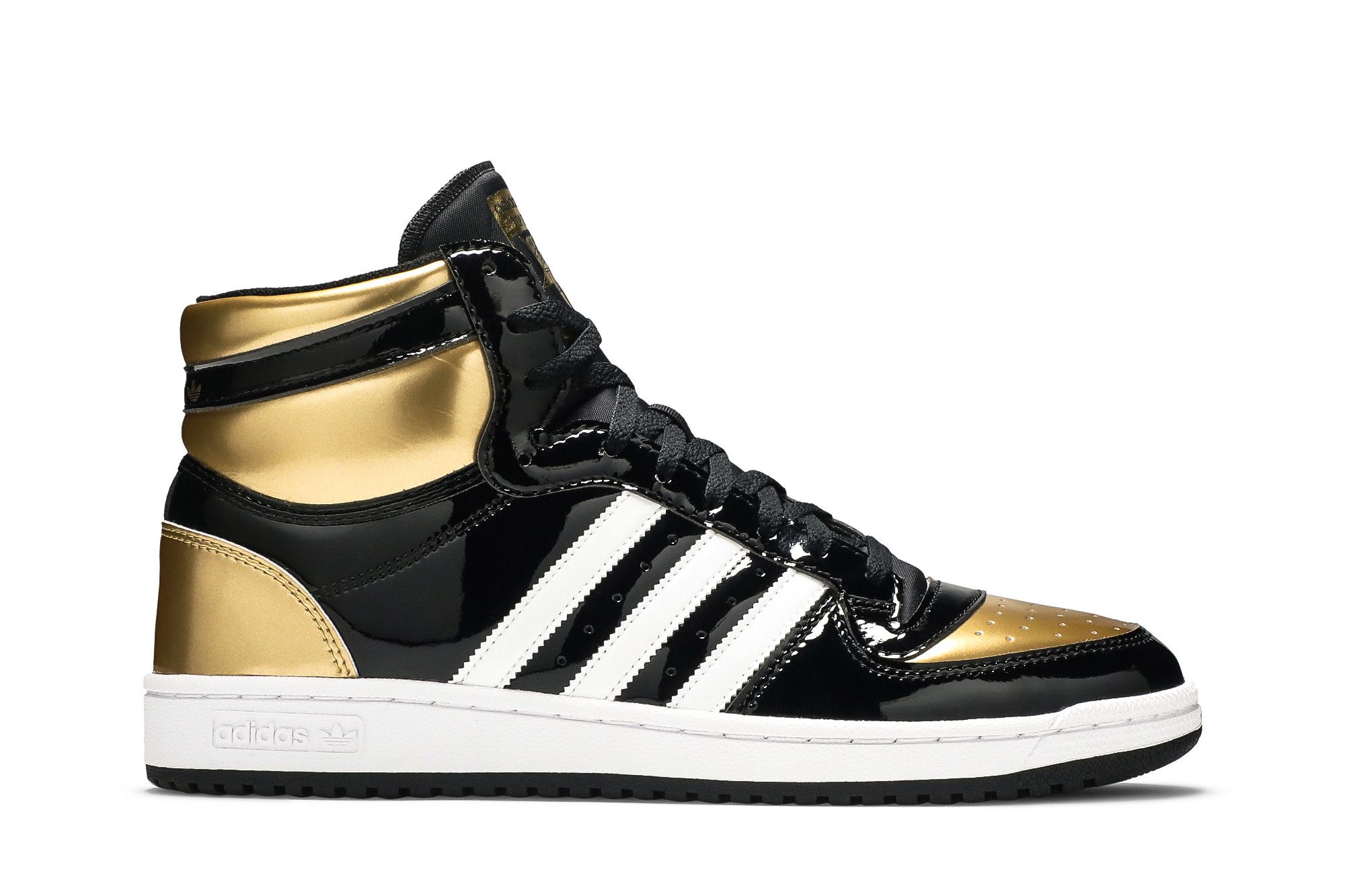 Black gold high tops hotsell