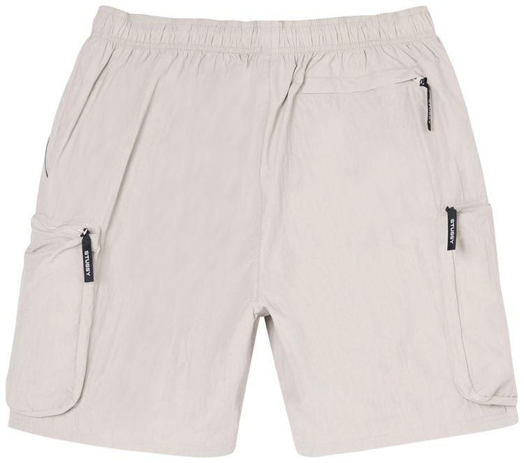 Stussy Nylon Approach Short Stone Grey