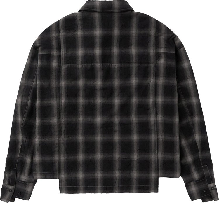 Iise Panel Flannel BlackBeige