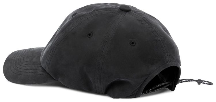 Iise 6 Panel Logo Cap Black