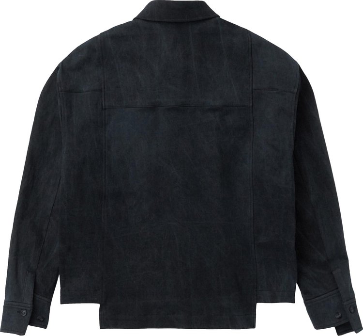 Iise Hanji Panel Jacket Indigo Natural Dye