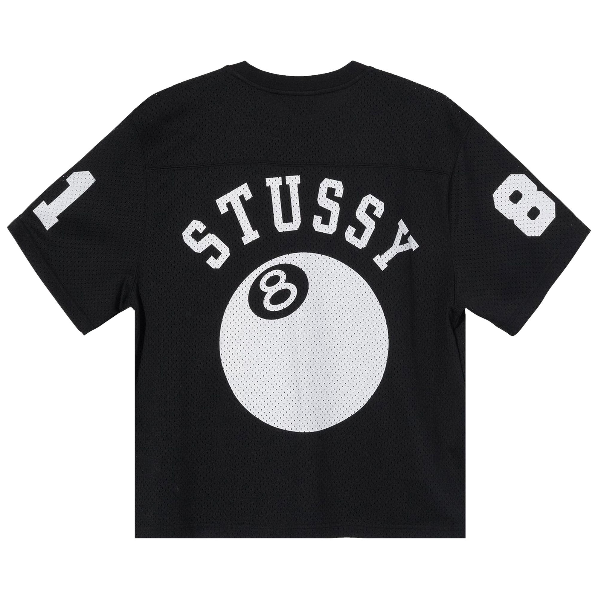 Buy Stussy Mesh Football Jersey 'Black' - 1140253 BLAC | GOAT