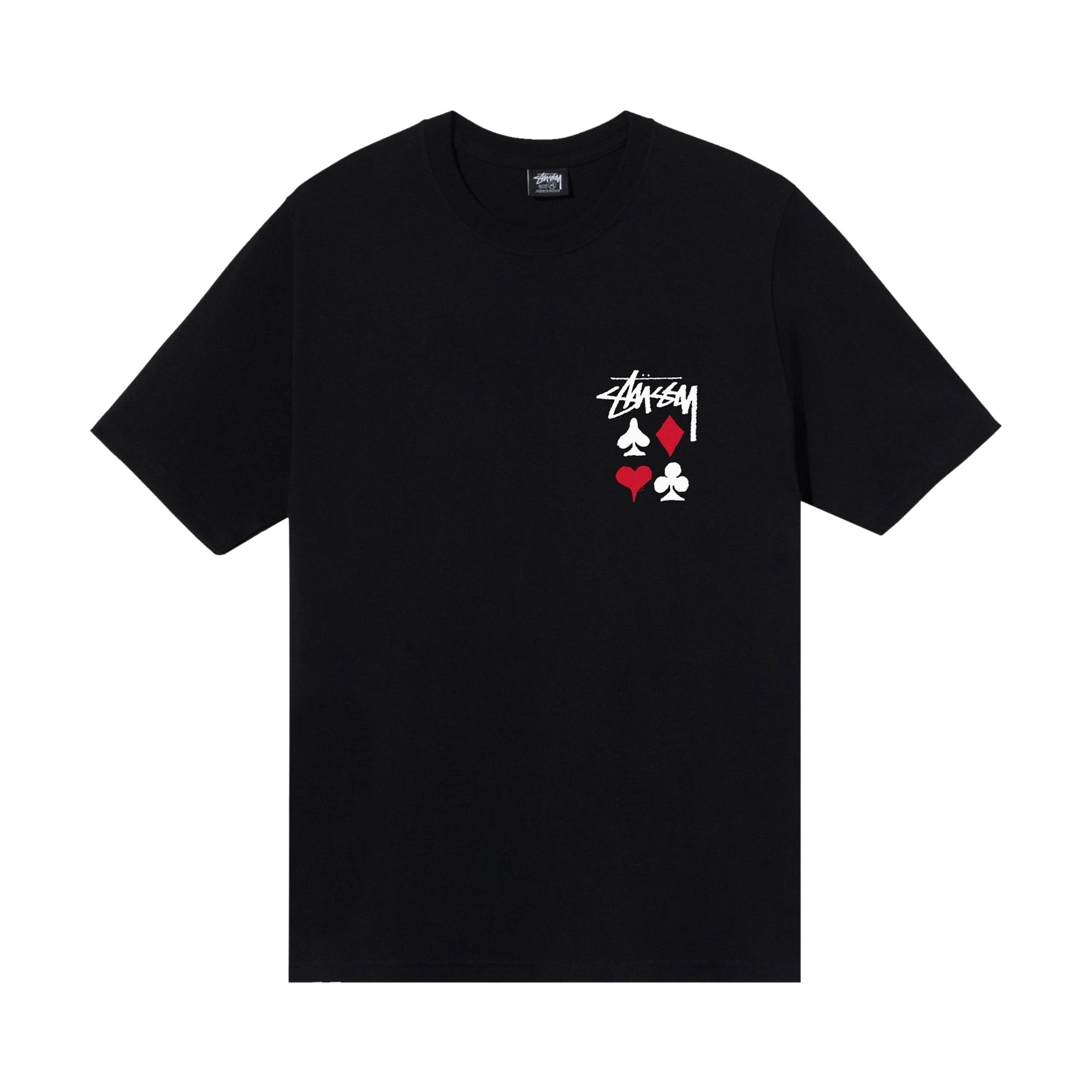 Buy Stussy Full Deck 2 Tee 'Black' - 1904687 BLAC | GOAT