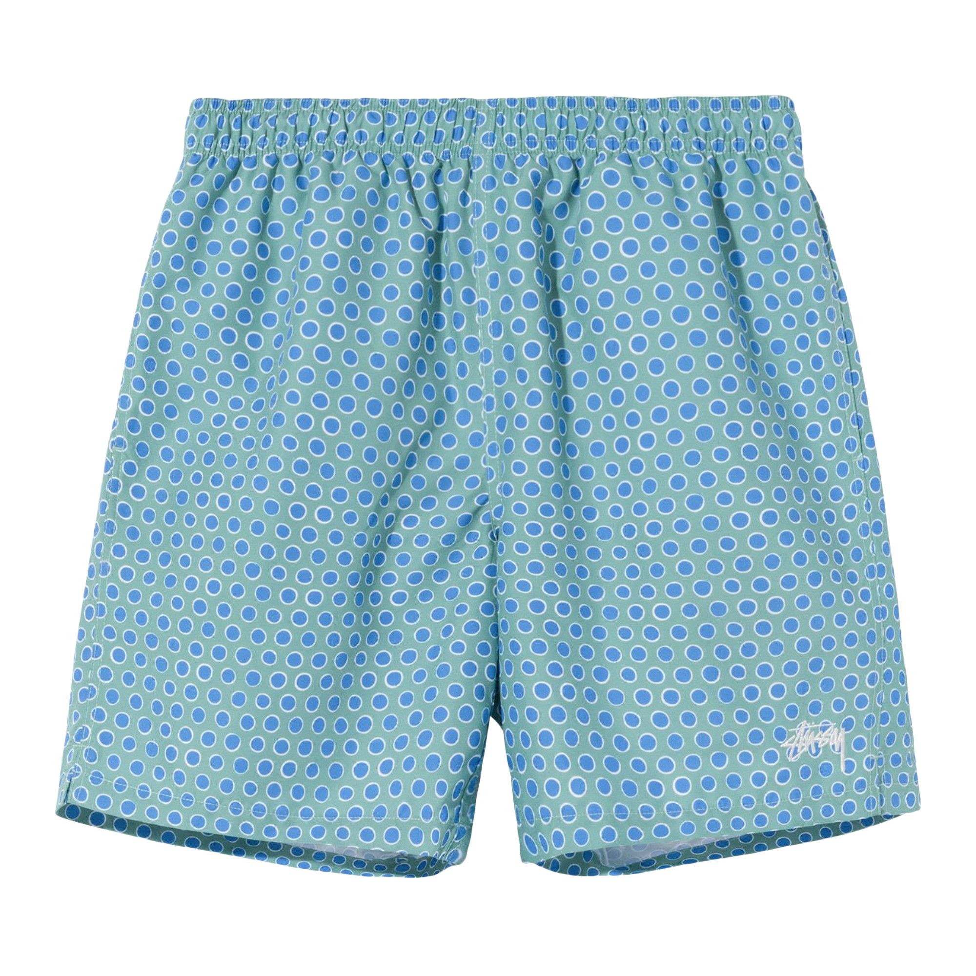 Buy Stussy Polka Dot Water Short 'Teal' - 113136 TEAL | GOAT