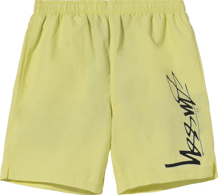 Stussy Smooth Stock Water Short 'Lime'