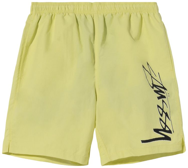 Stussy Smooth Stock Water Short Lime
