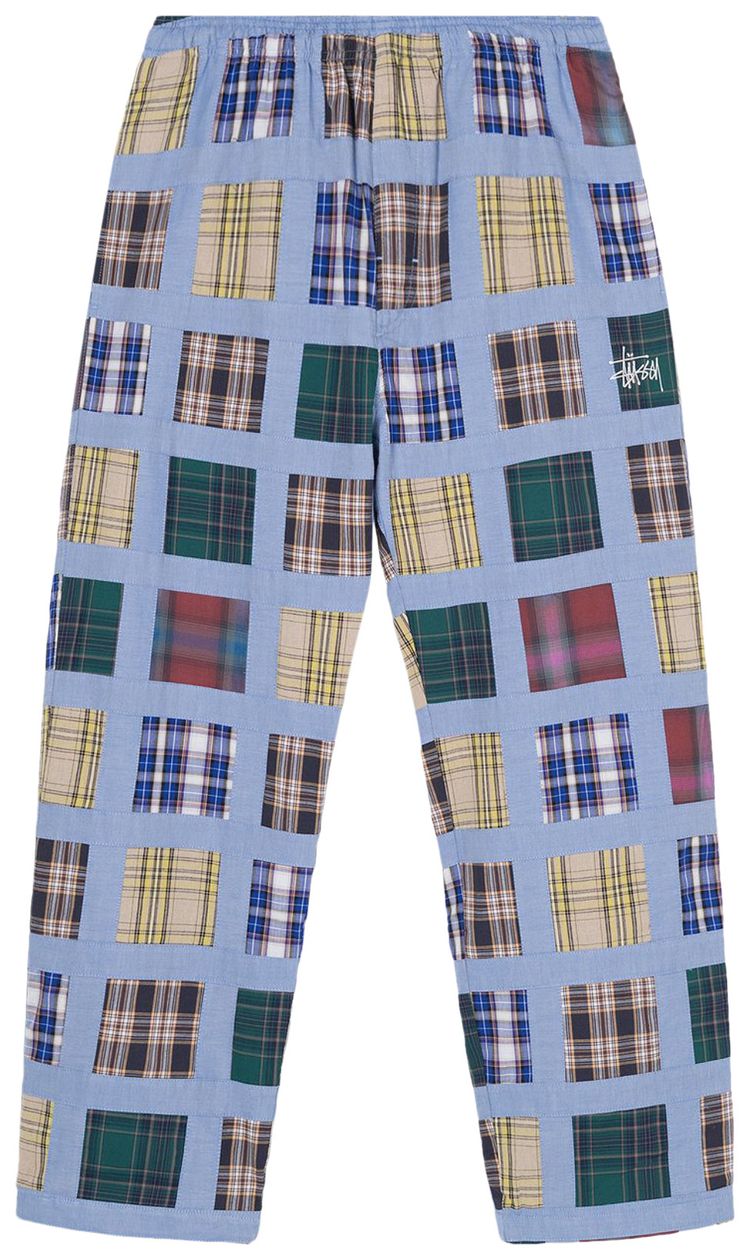 Buy Stussy Madras Patchwork Relaxed Pant 