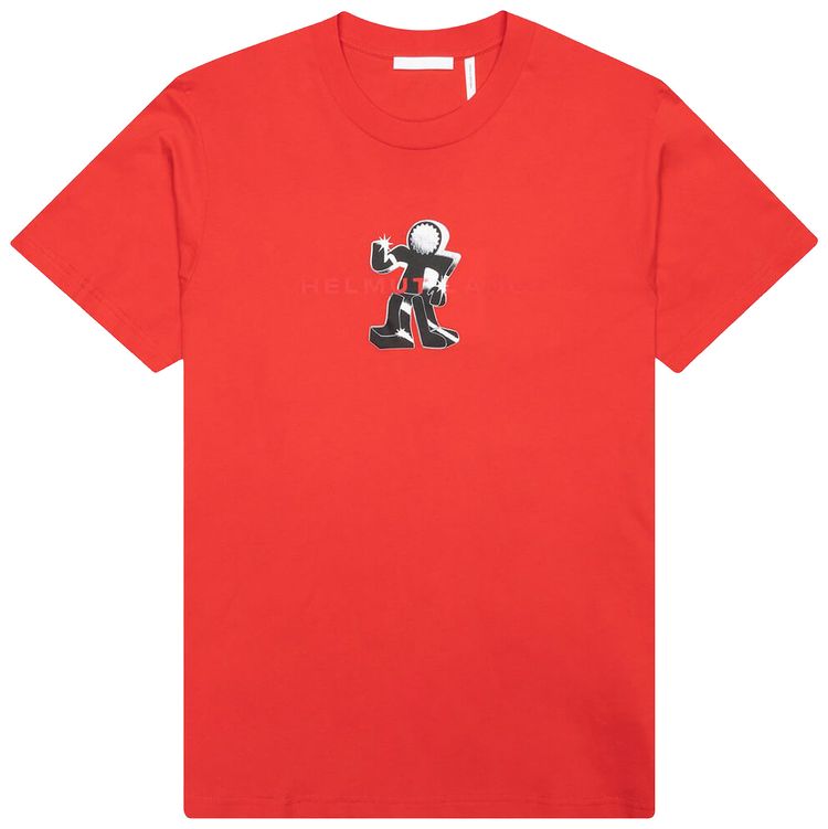 Helmut Lang Figure Tee Flame