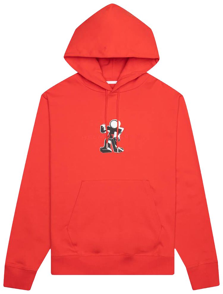 Helmut Lang Figure Hoodie Flame