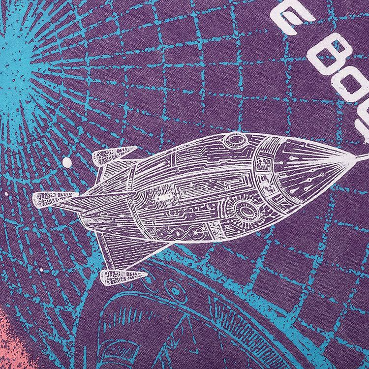 Billionaire Boys Club Event Horizon Short Sleeve Knit Amaranth Purple