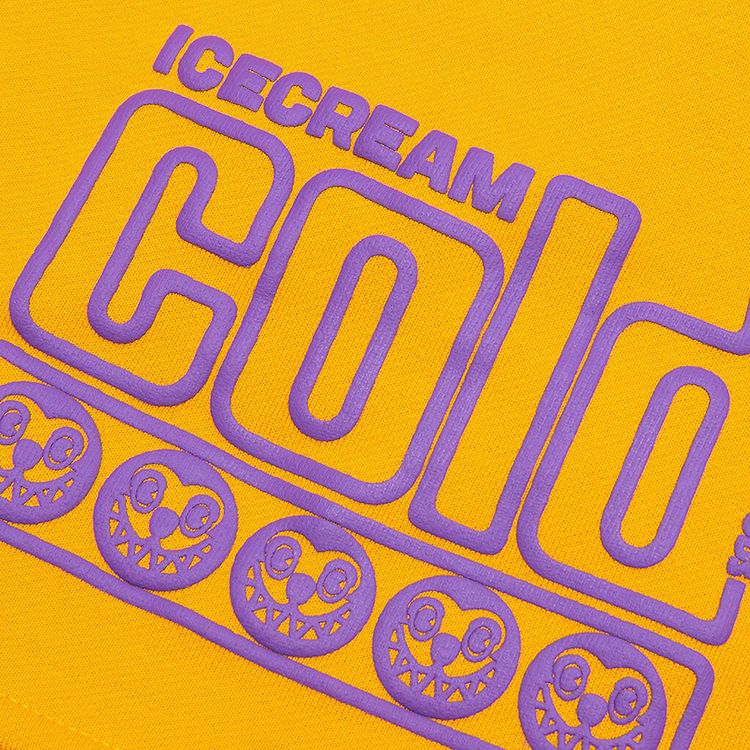 Icecream Disc Short Golden Yellow