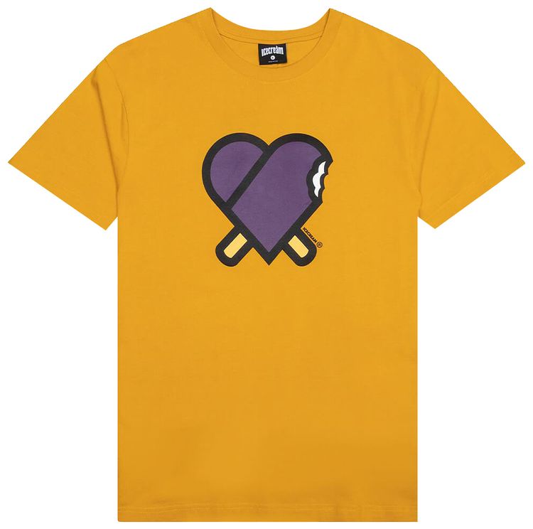 Icecream Bite Tee Golden Yellow