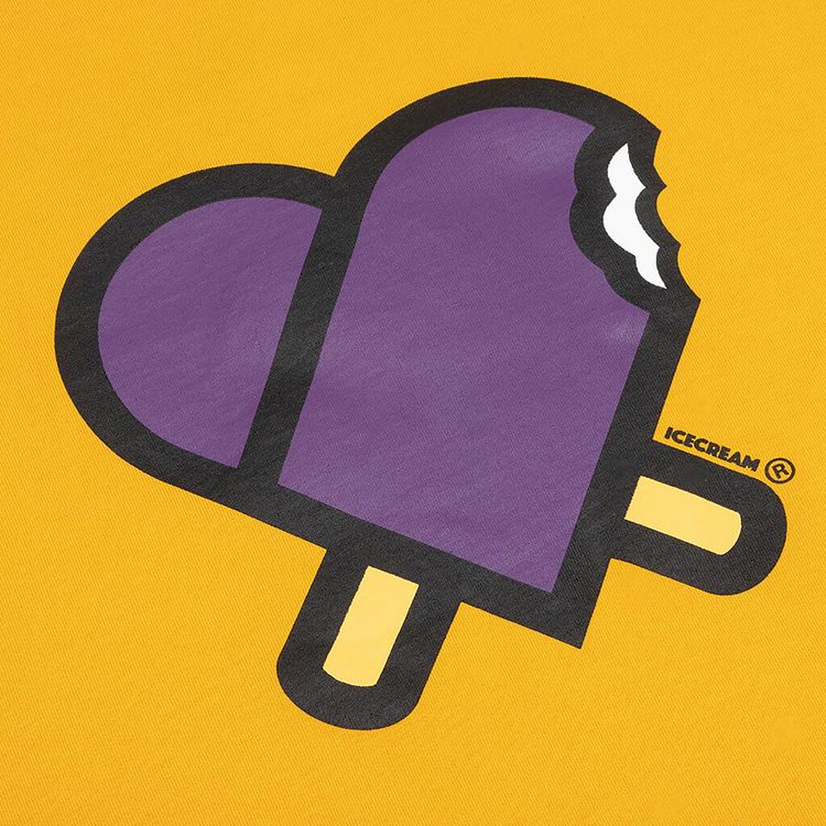 Icecream Bite Tee Golden Yellow