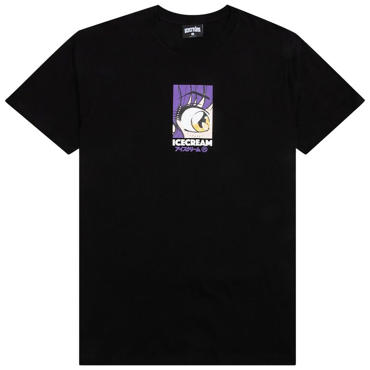 Icecream Anime Tee Black