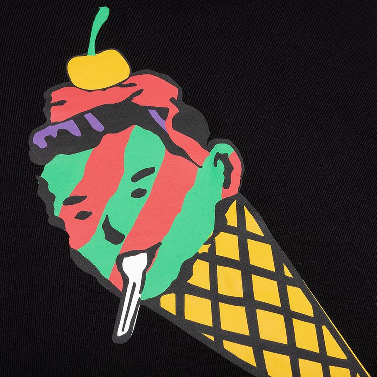 Icecream Cone Man Hoodie Black
