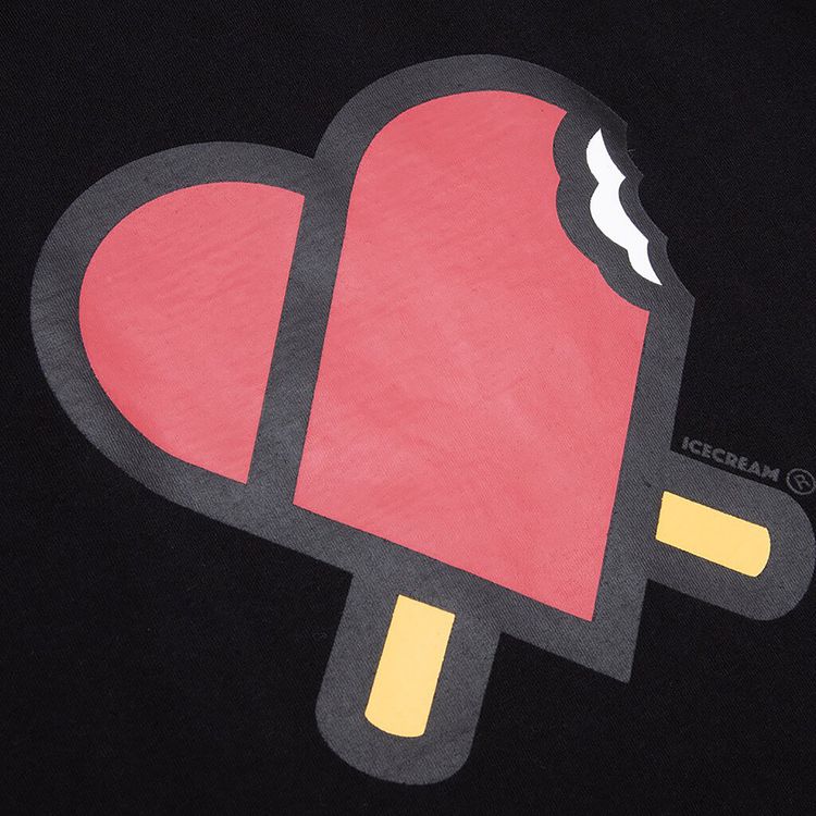 Icecream Bite Tee Black