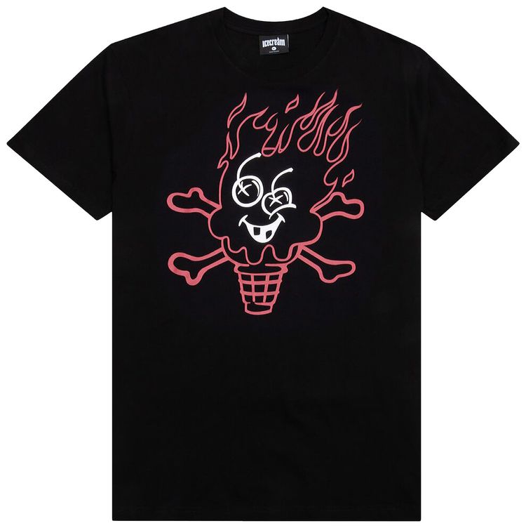 Icecream Sad Cone Tee Black