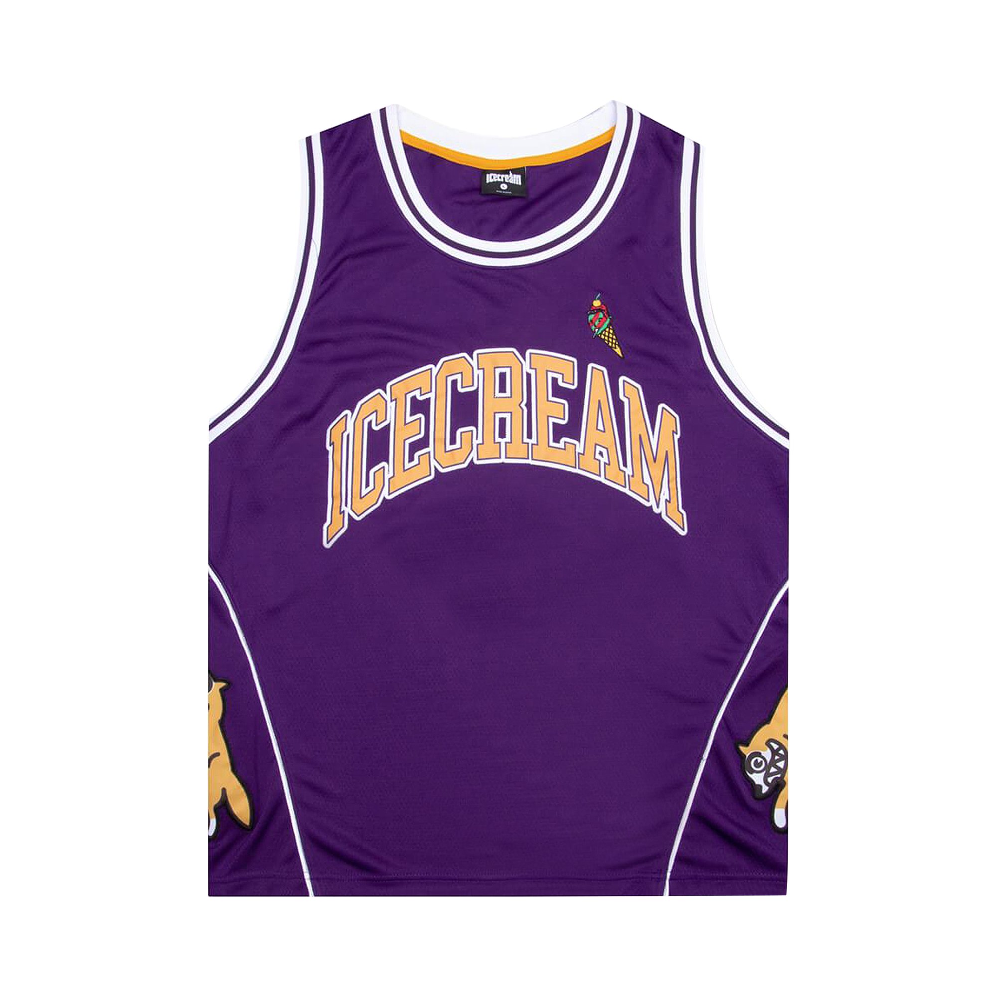 Buy Icecream Shot Clock Basketball Tank 'Acai' - 411 3308 ACAI | GOAT
