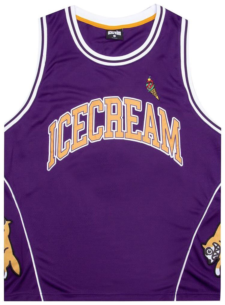 Icecream Shot Clock Basketball Tank Acai