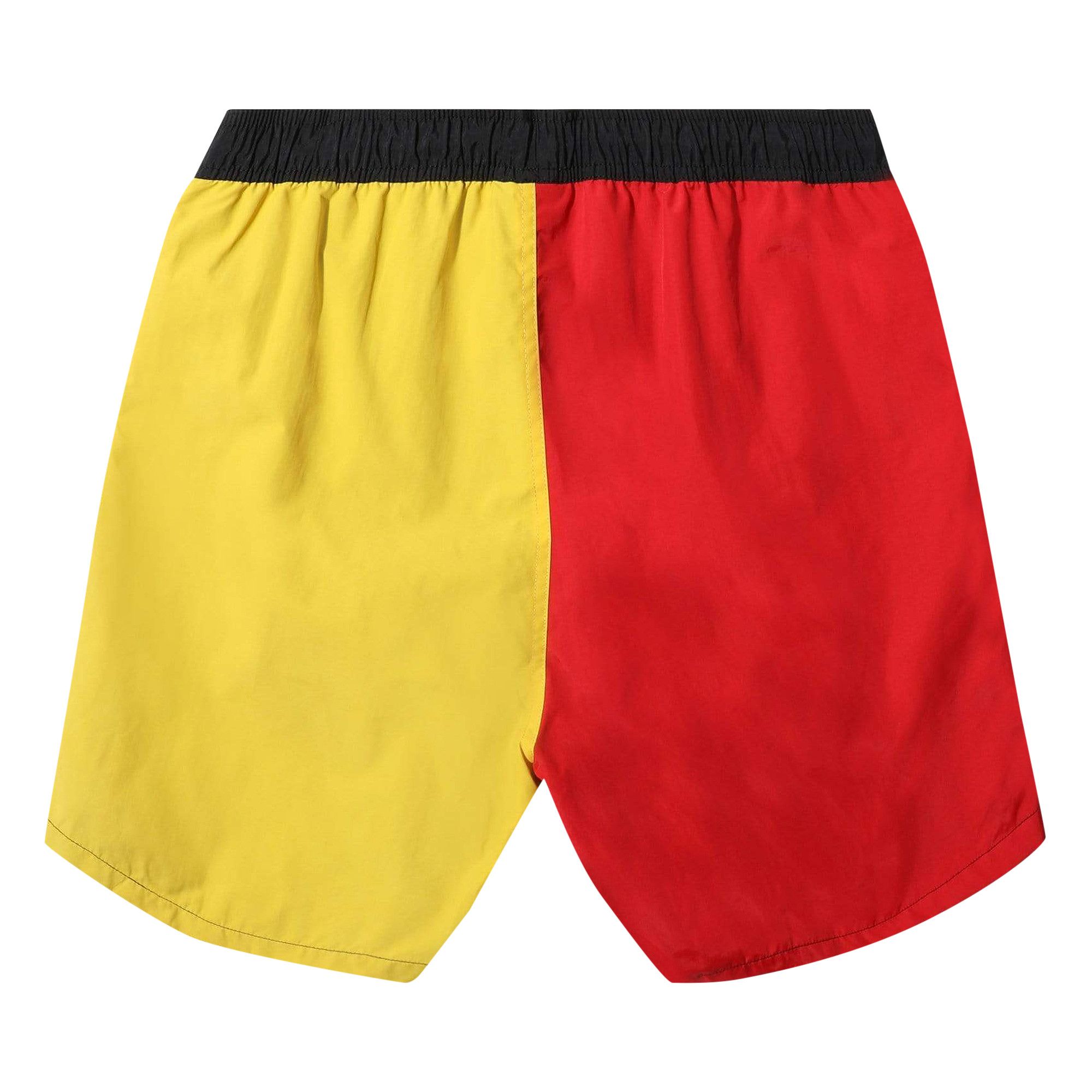 Buy Pleasures Misfit Shorts Purple Black Red Yellow P19P105018 PURP GOAT