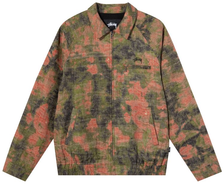 Stussy Reverse Jacquard Bryan Jacket Floral