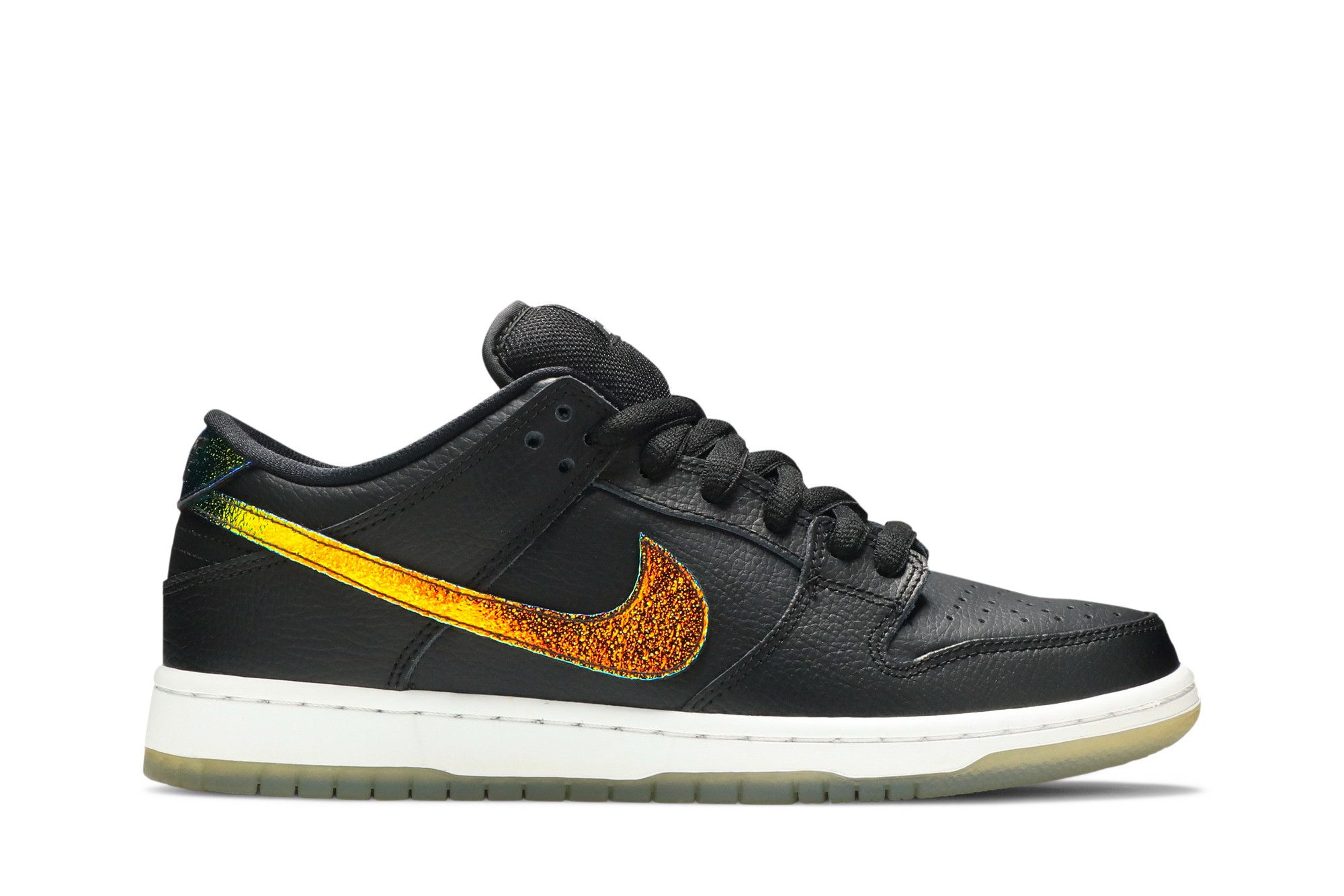 Nike dunks black shop blue purple glitter