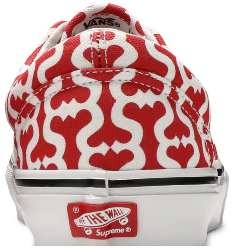 Supreme x Vans Era Monogram S Red