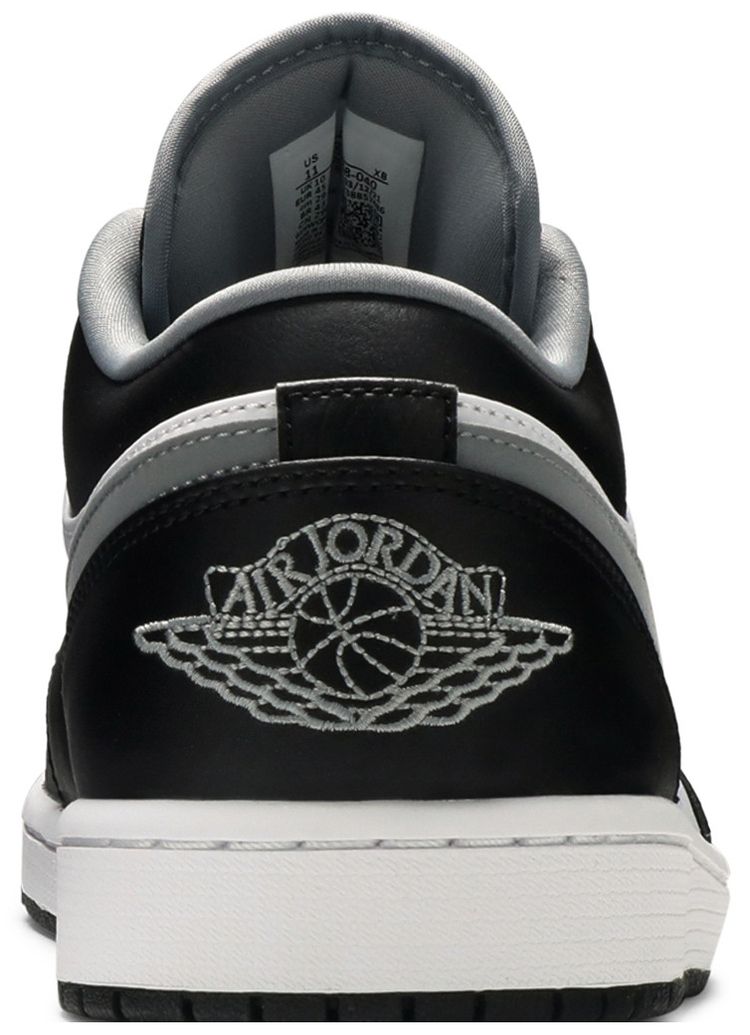 Air Jordan 1 Low Black Medium Grey