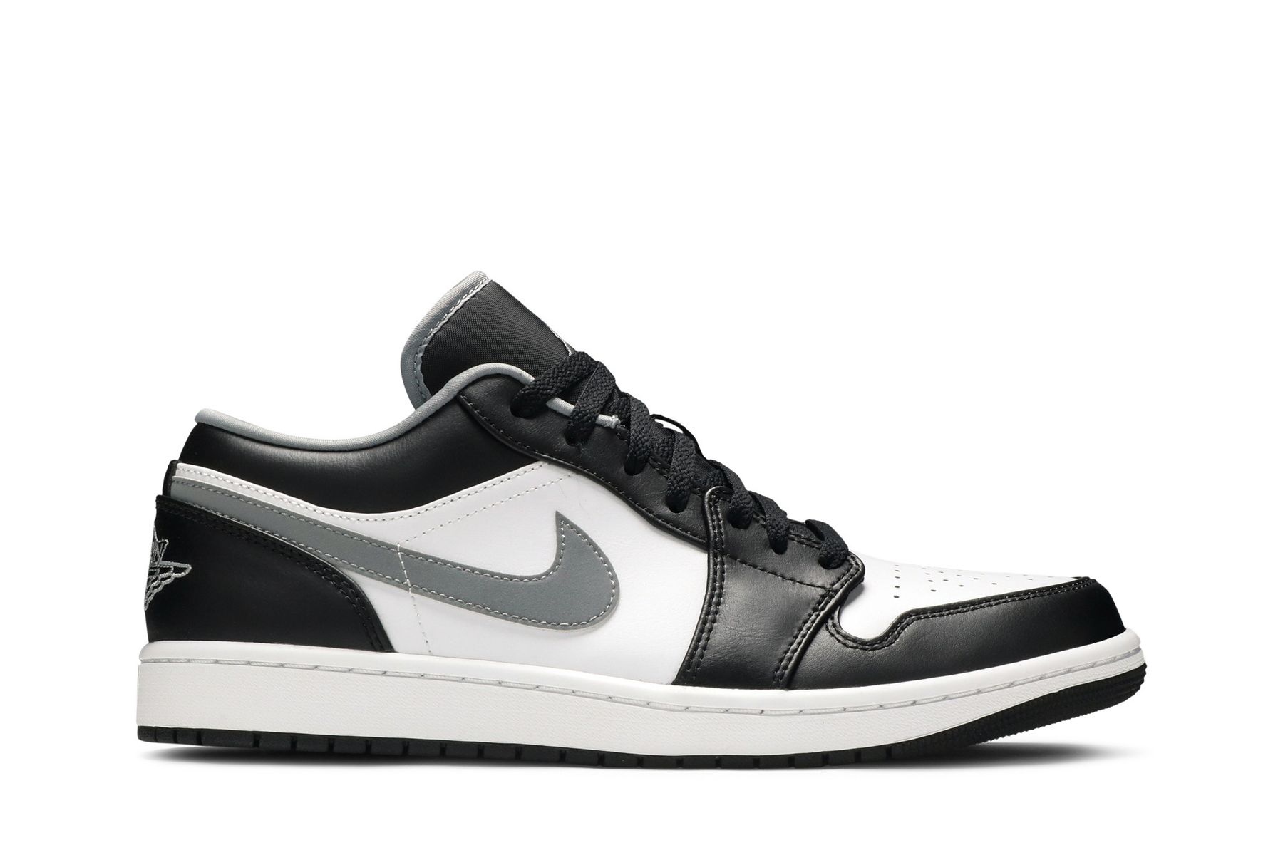 low jordan 1 black and grey