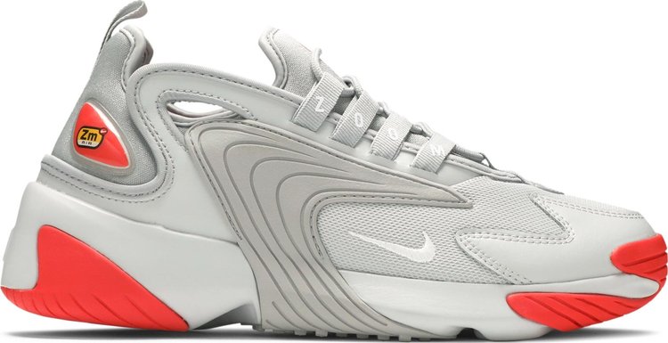 Wmns Zoom 2K 'Grey Track Red'