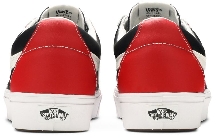 Vans Sk8 Low ComfyCush Leather   Red