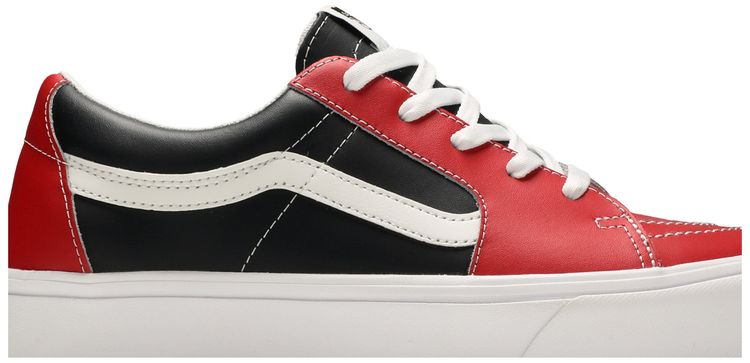 Vans Sk8 Low ComfyCush Leather   Red