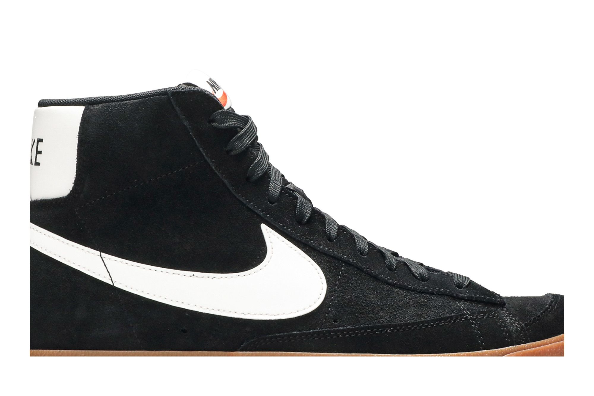 Blazer mid 77 black suede best sale