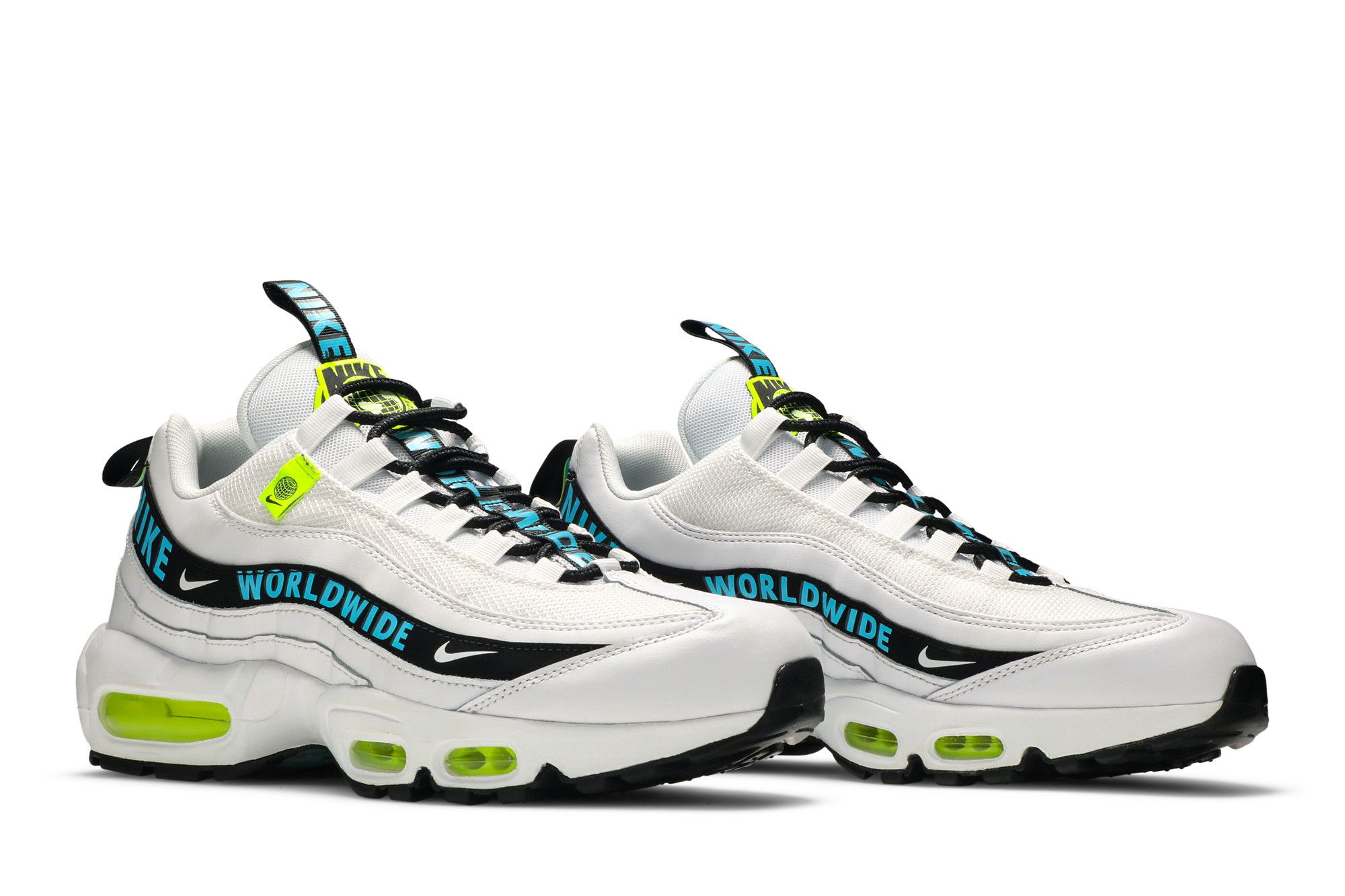 Size 10.0 Air Max 95 'Worldwide Pack - White'