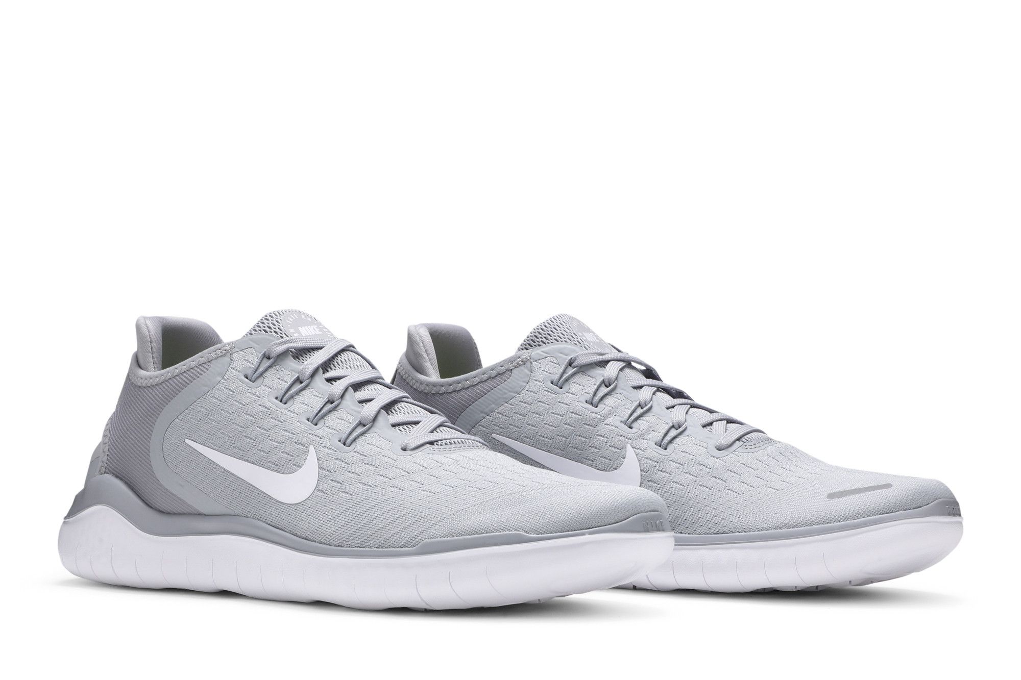 nike free rn flyknit grey