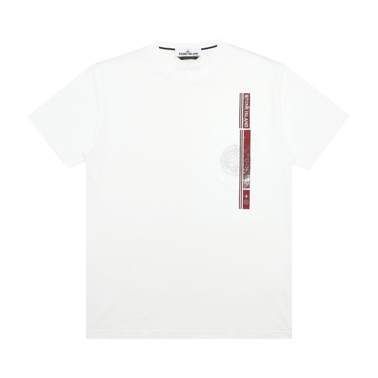 Stone Island Logo T Shirt White