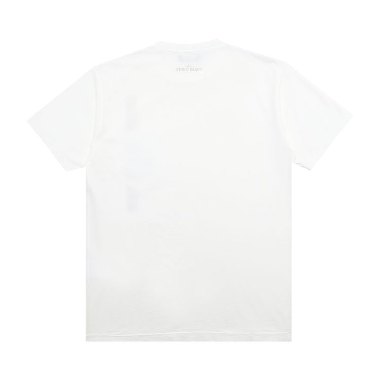 Stone Island Logo T Shirt White