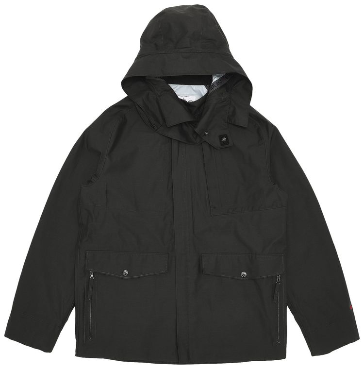 Stone Island Marina Logo Jacket Black