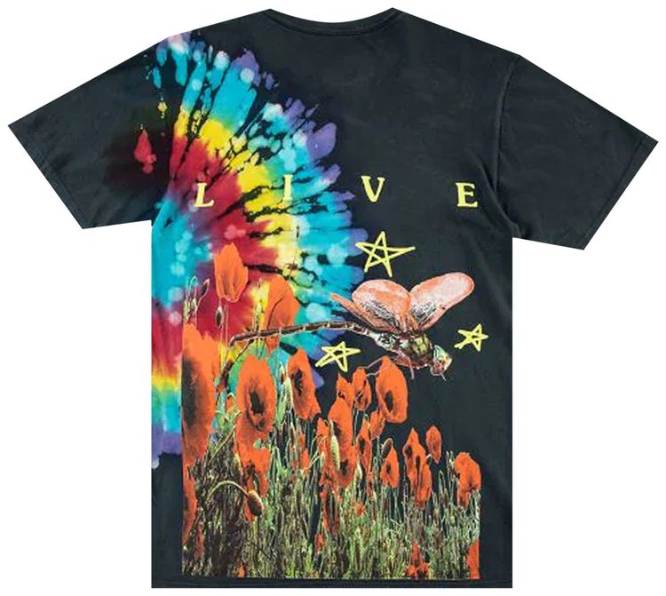 Cactus Jack by Travis Scott Astroworld Live In Europe T Shirt Black