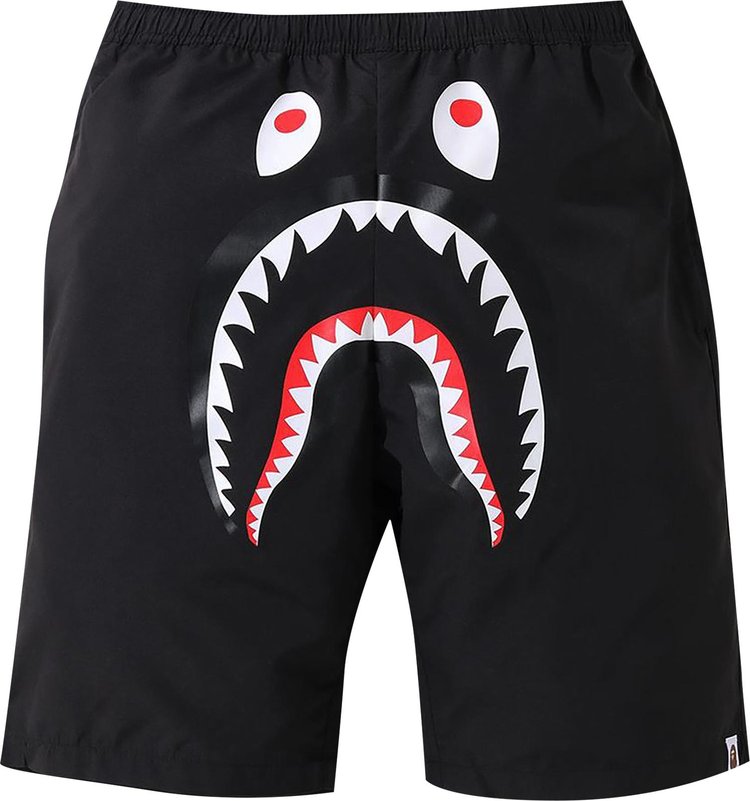 BAPE Shark Beach Shorts 'Black'