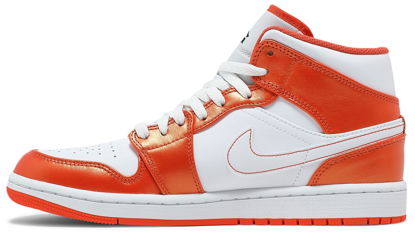 mens orange air jordan 1