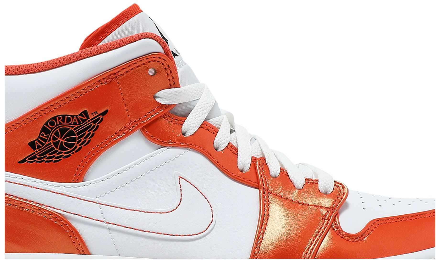 mens orange air jordan 1