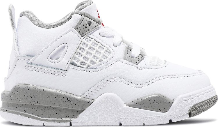 Nike mens Air Jordan 4 Retro White Oreo