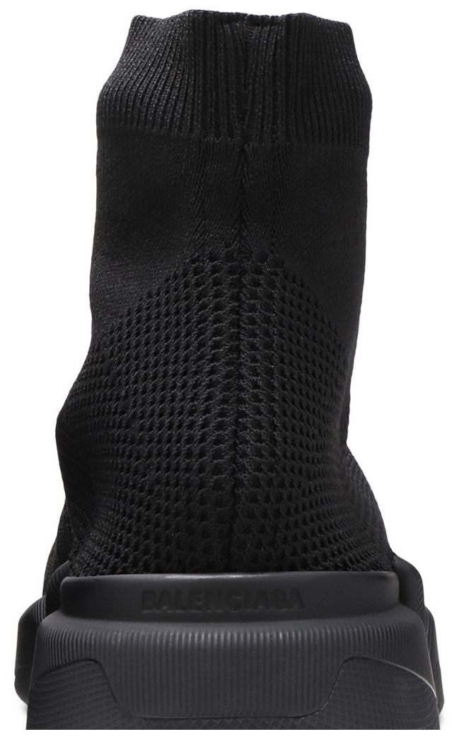 Balenciaga Speed 20 Lace Up Sneaker Black