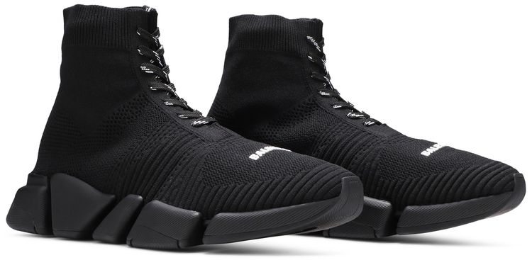 Balenciaga Speed 20 Lace Up Sneaker Black