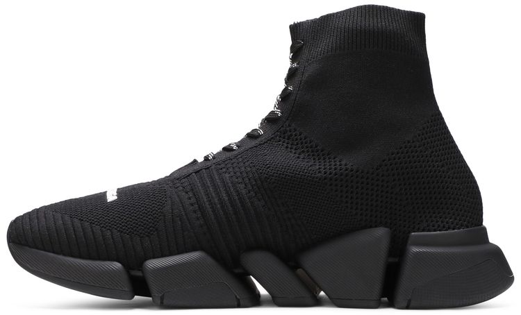 Balenciaga Speed 20 Lace Up Sneaker Black